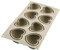 Silikomart CUORICINO Molde de Silicona N. 8 corazoncitos 63X65 H 39 mm, Gris, 30 x 17,5 x 3,8 cm