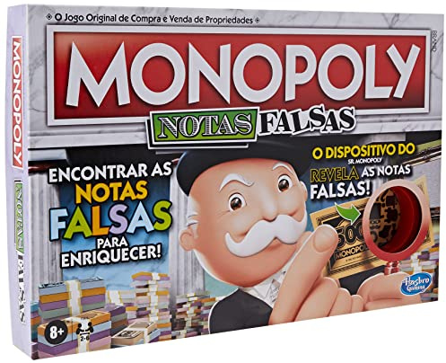 Juego de Mesa Monopoly Crooked Cash para familias y niños a Partir de 8 años, Incluye un descodificador de Mr. Monopoly