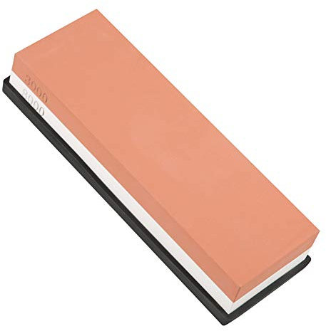 Sharpening Stone, Whetstone Knife Sharpener Stone -3000/8000 Grit Wet Stones Kitchen Tool Knife Sharpener with Base for Steak Knife, Sushi Knife, Cleaver, Scissors Fine Grinding Polishing