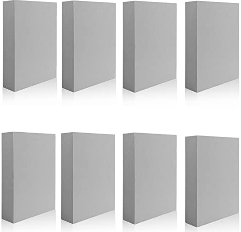 8 Stück Stempelschaum,wiederverwendbar,formbare Schaumstoffblöcke für Kartenherstellung,Hintergründe und Kartenfronten,Schaumstoff-Stempel, Kunststoff,Trockenschaum,Stempel für Bastelprojekte