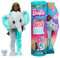 Barbie Cutie Reveal Serie Amigos de la Jungla Elefante Disfraz Revela una muñeca articulada con Mascota y Accesorios Sorpresa de Moda, Juguete +3 años (Mattel HKP98)