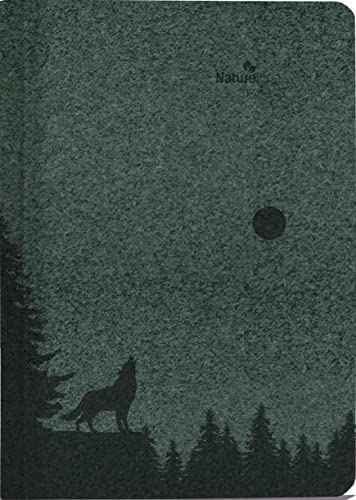 Buchkalender Nature Line Pine 2024 - Taschen-Kalender A5 - 1 Tag 1 Seite - 416 Seiten - Umwelt-Kalender - mit Hardcover - Alpha Edition