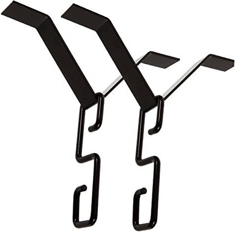 DOITOOL Gancho De Cadena De Lluvia De Metal con Adaptador para Canalones Juego De 2 Piezas Resistente Al Óxido para Instalación De Drenaje Exterior