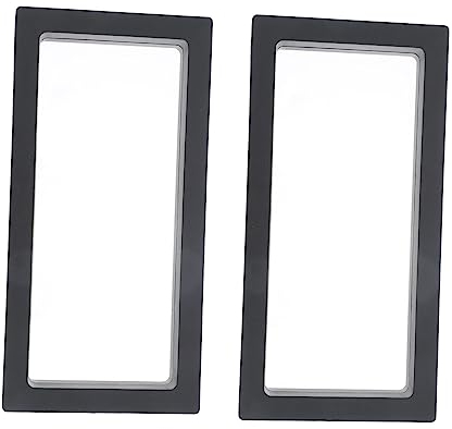 Garneck 2stücke Pe Floating Frame Schmuckdisplay Für Uhren Und Accessoires Transparent Stabil Platzsparend Für Schmuckgeschäfte Und Zuhause