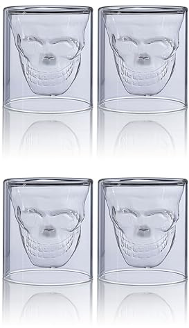Weltbild Whiskeygläser 4er Set, MaßeØ 8 cm, Höhe 8,5 cm, Füllmenge120 ml, spülmaschinengeeignet