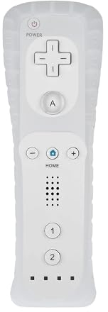 kwmobile Silikonhülle kompatibel mit Nintendo Wii Remote Controller Konsolen Hülle - Schutzhülle für Spielekonsole aus Silikon - Konsolenschutz in Transparent