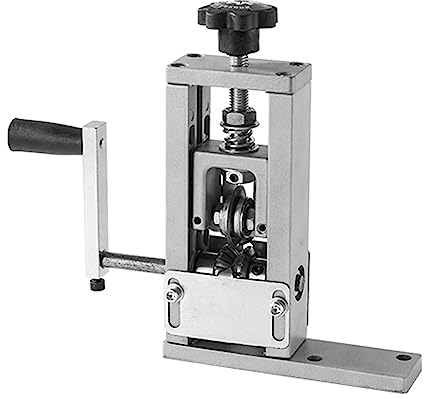 Máquina peladora de cables Pelacables doméstico portátil Herramienta peladora de cables manual Máquina peladora eléctrica de cables de 1-25 mm con soporte de manivela Uso con taladro eléctrico manua