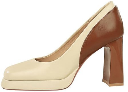 Décolleté con Tacco da Donna Sexy Punta Chiusa Sandali con Tacco Classico Primavera Comode Scarpe Decolte Offerta Slingback Scarpe da Abito Matrimoni Sposa Tacchi a Spillo Scarpe da Sposa