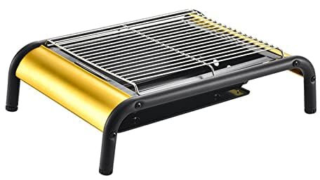 Barbecue a carbonella portatile senza fumo per cucinare all'aperto, ideale per patio, cortile, picnic e campeggio