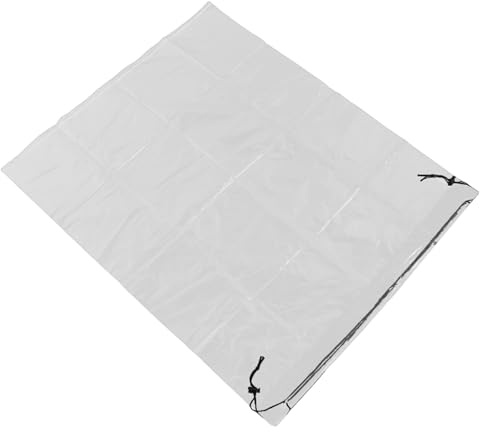 NUOBESTY Protection Transparent PE pour Plantes Extérieur Résistant Pluie et Gel et Réutilisable Housse Anti-Gel pour Arbustes Hiver Protection Hivernale Facile à Installer