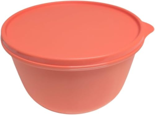 Tupperware Sommer Drops Clarissa - Recipiente hermético con tapa (2 L, 2000 ml), color naranja