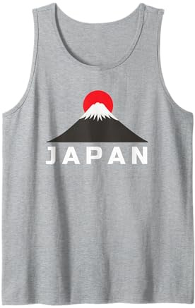 Japan Travel Mount Fuji Sun Rising Tops, Camisetas y Accesorios Camiseta sin Mangas