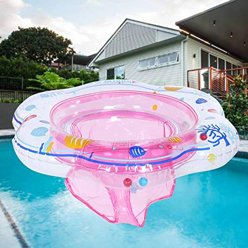 Generic Uppblåsbar PVC-simring Av Hög Kvalitet för Barn Säker Simträning Vattenleksak Lämplig för Pooler och Sjöar (Rosa)