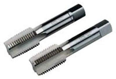 V-Coil STI Gewindebohrer Set 2-teilig | HSS-G Handgewindebohrer Satz | Schneiden von Aufnahmegewinden für Gewindeeinsätze | BSP | STI-G (BSP) 7/8 | Steigung P 14 tpi