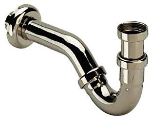 FORtech BIDET Röhren-Geruchsverschluss Siphon DN 32 x 11/4 chrom