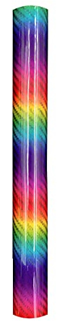 Adhesive Vinyl Roll Bastelfolie Vinyl Regenbogen, Vinylfolie Plotter Selbstklebend Vinyl Klebefolie Glitzer, Vinyl Folie Plotterfolie Für DIY Basteln Scrapbooking Plotterfolie Hobby, 30.5X100CM