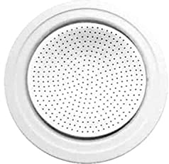 Bialetti Spare Parts Includes 3 Gaskets and 1 Plate Compatible with Moka Express, Fiammetta, Break, Happy, Dama, Mini Express and Rainbow, 1 Cup