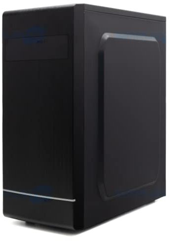 SIMPLETEK - Boîtier PC 500W ATX Micro-ATX Mini-ITX, Tour Cabinet pour Ordinateur de Jeu ou Bureau
