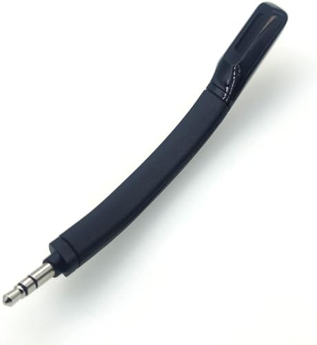 sciuU Boom Mic Mikrofon Kompatibel mit Logitech Logitech G733 Lightspeed Gaming-Headset, Flexibel Noise Cancelling Mikrofon Geräuschunterdrückung, Schwarz