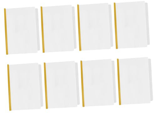 NUOBESTY 10St Schubladenordner a4 Stangenklemmen für Akten transparente Dokumentenmappe A4-Ordner Dateiorganisator Büroklammern testen Spurstange Pumpstange Student Plastik