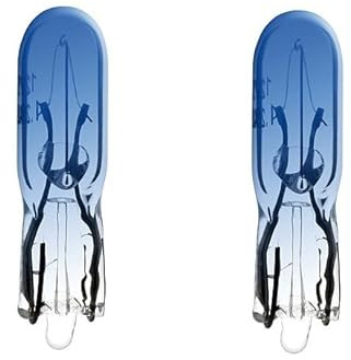 cyclingcolors 2x glühbirne T5 1.2W 24V blau glühlampe auto motorrad moped roller traktor LKW Lieferwagen