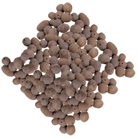 YARNOW Ceramica per Giardinaggio e Coltura Fuori Suolo, Ciottoli di Argilla Espansa 1 kg, Drenaggio e Riserva Idrica per Vasi da Fiori, Substrato Naturale per Piante Grasse e Acquari