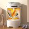 Fully Automatic Shoe Washing Machine, Mini Portable Shoes Washing Machine, Smart Lazy Automatic Shoes Washer, 7.5kg Washing Capacity, Waterproof IPX4, for Apartments, Camping, Dorms, Home
