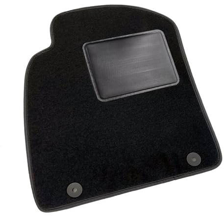 DHCarMats | Autoteppich nur Fahrerseite für Opel Insignia A Restyling ab 2013 bis 2017 | Fahrermatte aus Teppichstoff nach Maß | Autozubehör - Fußmatten Automatten 1PZ