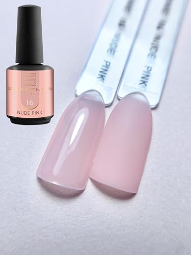 16 Nude Pink Beige - Shayenne UV Gel Nagellack 15ml - Langhaltend, Hochglanz, Für UV/LED Lampe, Maniküre & Pediküre - Profi-Qualität - Made in Germany