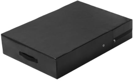 Folpus Colchoneta de caída para Levantamiento de Pesas Silence Drop Pad, versátil, para Fitness, para Hombres y Mujeres, Ligera, con asa y protección para el, 50cmx50cmx15cm