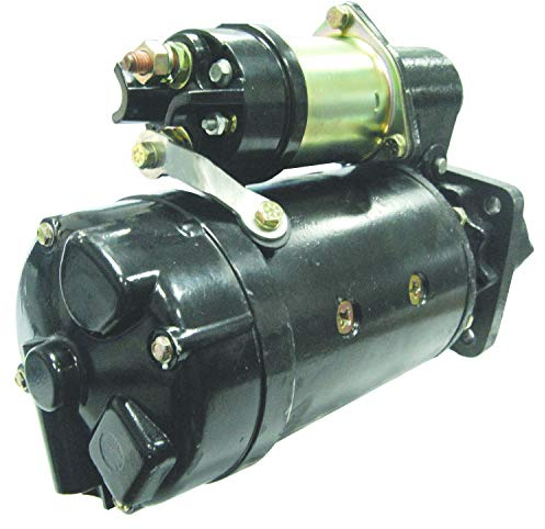 AJ-ELECTRIC STARTER COMPATIBLE WITH JOHN DEERE BACKHOE COMBINE EXCAVATOR 500C 105 6602 646 690 570 444 544 JD644 1969-1983 AR34406