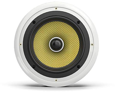 Audibax KA06 - Altoparlante da Soffitto da Incasso - Altoparlante da 60W - Altoparlante da 6,5 ​​Pollici - Altoparlante Passivo a 2 Vie - Sistema di Altoparlanti a Montaggio Facile - Cono in Kevlar