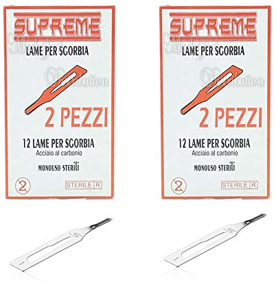 LAME PER SGORBIA MONOUSO N.1 2 PEZZI