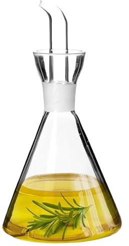 TIENDA EURASIA - Aceitera Antigoteo Cristal - Aceitera para cocina clásica (125ML)