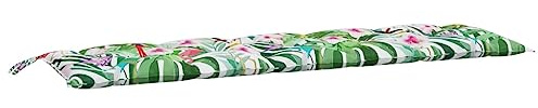 vidaXL Gartenbank-Auflage Mehrfarbig 180x50x7 cm Oxford-Gewebe