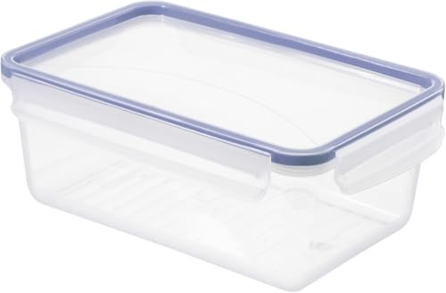 Rotho Kühlschrankdose Click & Lock, 2 l horizon blau Vorratsdose