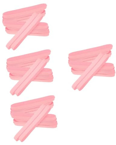 minkissy 200 Piezas Limpiador Facial esponjas borla para empolvarse esponja facial de lavado comprimido esponja desmaquillante comprimida algas marinas lavado de cara rosa