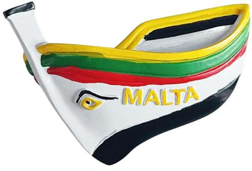Magnete per frigorifero Malta 3D, souvenir da viaggio, decorazione magnetica per frigorifero, collezione artigianale