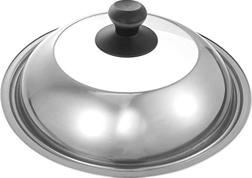 Universal-Deckel, Pfannendeckel, sichtbare Bratpfannenabdeckung, Kochgeschirrdeckel, Kochkuppelabdeckung, Universal-Glastopfdeckel, 40 cm