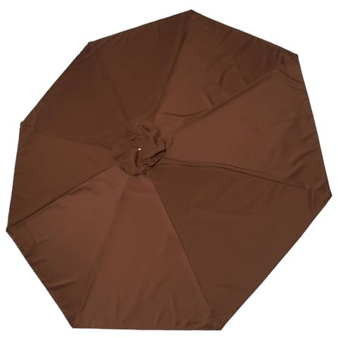 INOOMP Garden Parasol Replacement Canopy m Bone Outdoor Umbrella Cover Windproof Canopy for Patio Sets