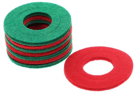 TOPBATHY Rondelles de Protection pour Bornes de Batterie en Fibre Lot de 8 Protection Anticorrosion Installation Facile Accessoires Auto Compatibles Batteries de Voiture