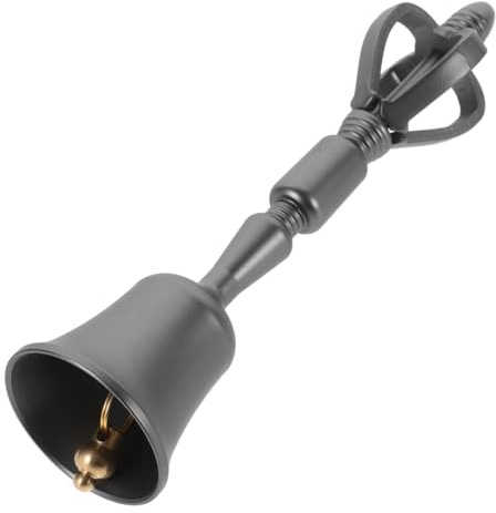 YARNOW Campane in Ottone Vintage Campanello Mano Per Servizio Campanello Da Per Bar e Ristorante