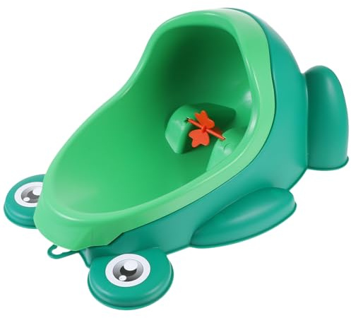MOLUCKFU Urinoir Garçon Forme Grenouille Mural Léger Facile à Installer Urinoir Portable pour Apprentissage Propreté Garçon Fille Garçon
