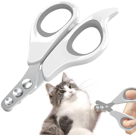 Tagliaunghie per Gatti, Per Tagliare Artigli Di Animali Domestici, Strumento per la Manutenzione delle Unghie dei Cuccioli di Cane, Utensile Toelettatura per Gatti e Cani Domestico Viaggio Campeggio
