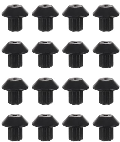 HONITANO 20pcs Rubber Feet Replacement for Gas Range Burner Grate Cooktop Grate Rubber Feet Compatible Wbt for Home Kitchen Use