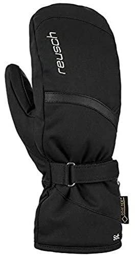 Reusch Damen Handschuhe Alexa GTX Mitten, Black/Silver, 7.5, 4731622