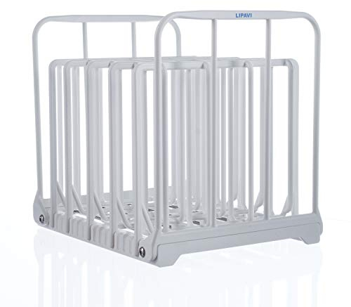 LIPAVI N10 Sous Vide en polycarbonate et acier inoxydable 316L, réglable, pliable en acier inoxydable Grille verticale pour la cuisson | Rapide, uniforme et efficace