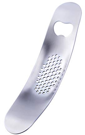 Meisha GFPA Rusty steel garlic press silver, Acrylic