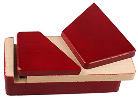 Amasawa Magisches Puzzle aus Holz, geheime Puzzlebox, geheimnisvolles Geschenk für Kinder und Erwachsene