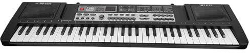 61 Keys Beginner Piano Keyboard Electronic Organ, 61 Key Kids Portable Digital Piano Keyboard With Mic Microphone Music Toy And Manual
